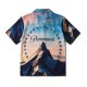 Casual Street Printed Short Sleeve Shirt Men Hawaii Beach